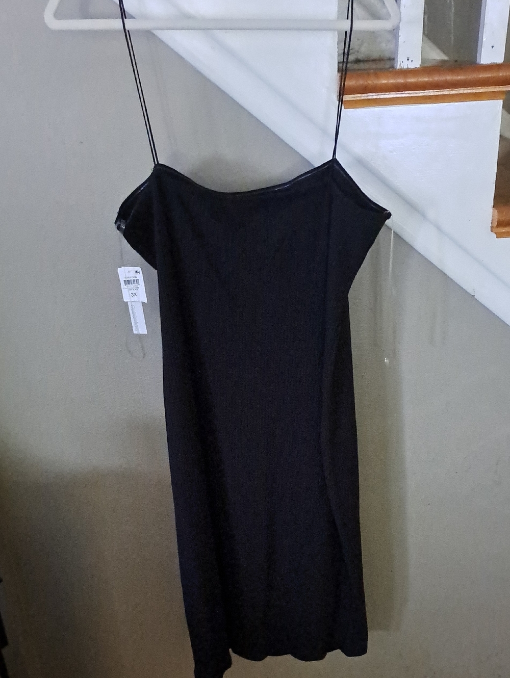 Bar III Black Midi Dress with Cap Sleeves